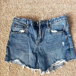 Women denim shorts